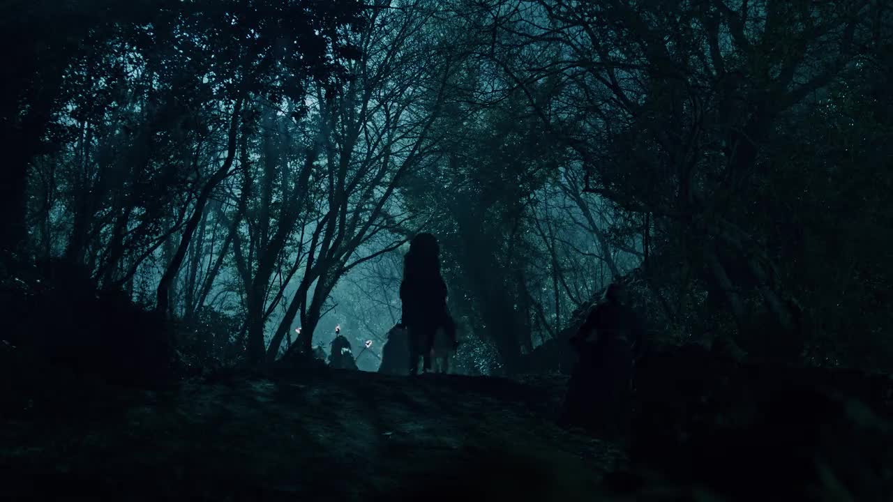 Un extrait de la série  Luna nera
