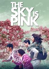 The sky is pink