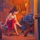 photo du film Blanche Neige, les souliers rouges et les sept nains