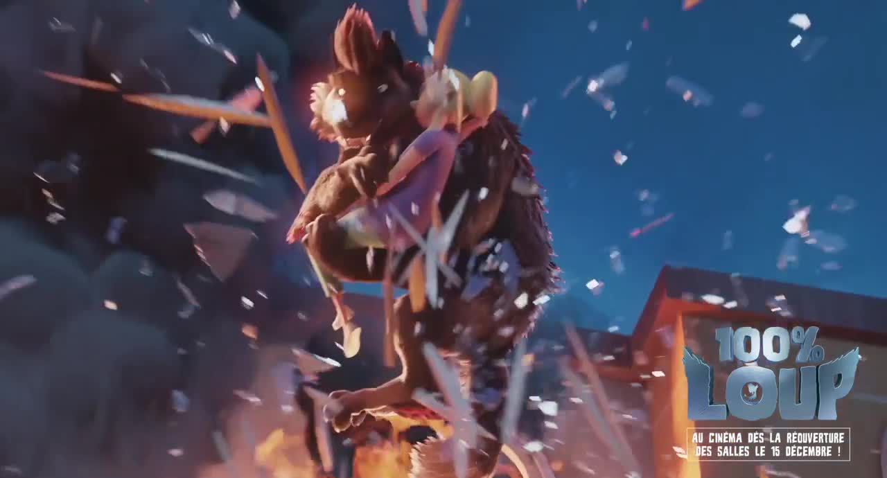 Un extrait du film  100% loup