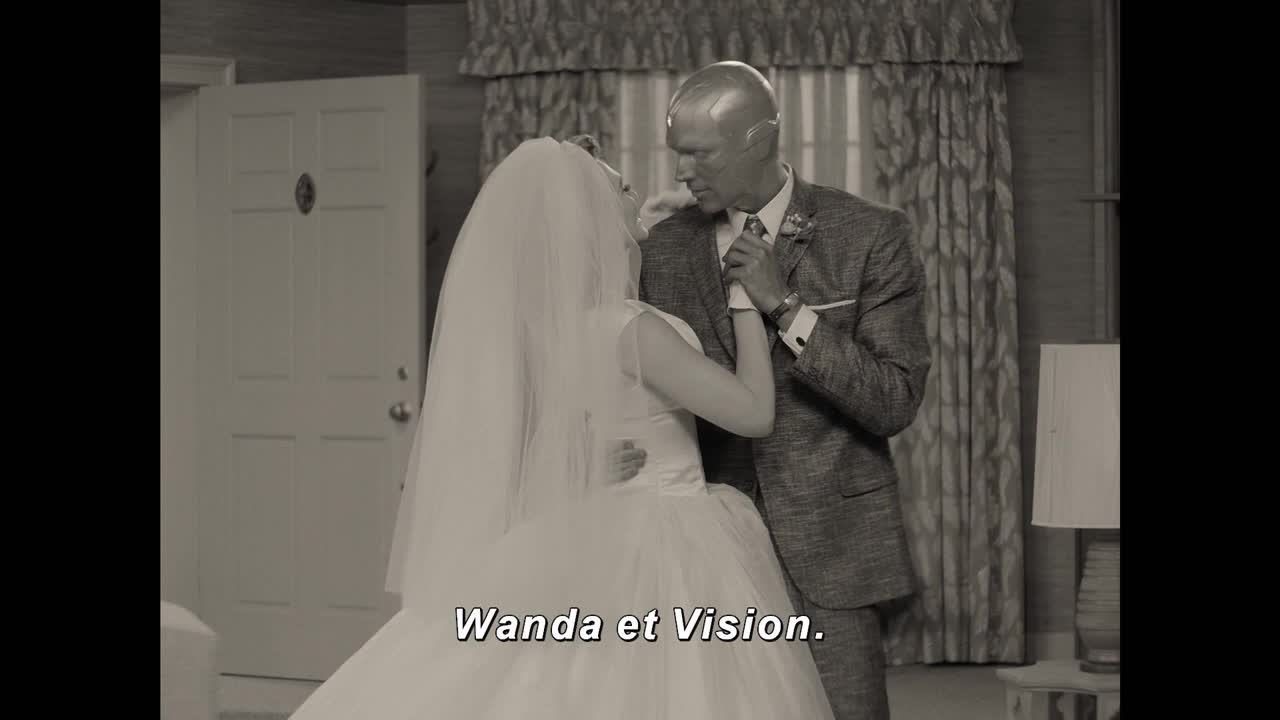Un extrait de la série  WandaVision