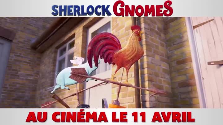Extrait vidéo du film  Sherlock Gnomes