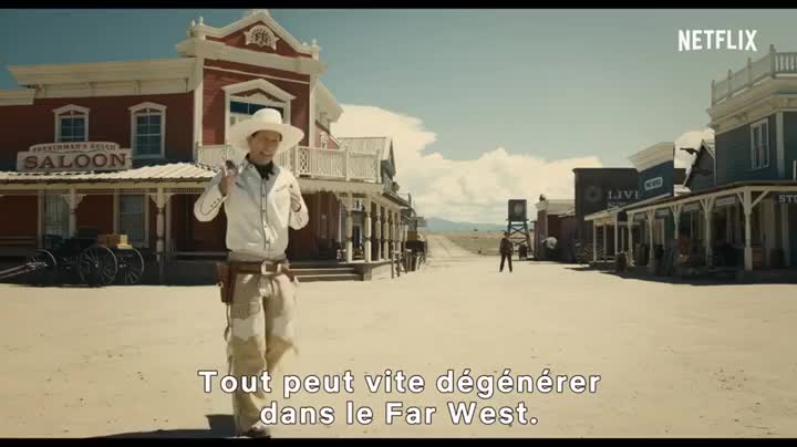 Un extrait du film  La Ballade de Buster Scruggs