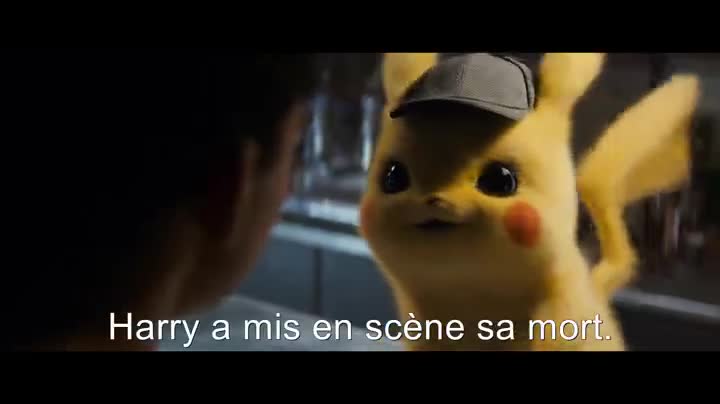 Un extrait du film  Pokémon Détective Pikachu