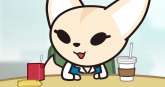 Un extrait de la série  Aggretsuko