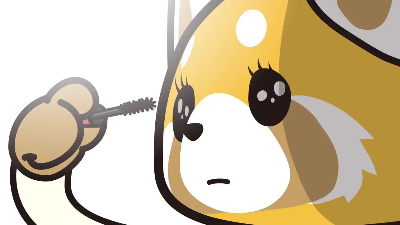Un extrait de la série  Aggretsuko