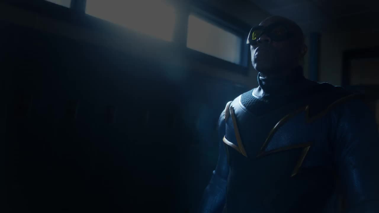 Un extrait de la série  Black lightning