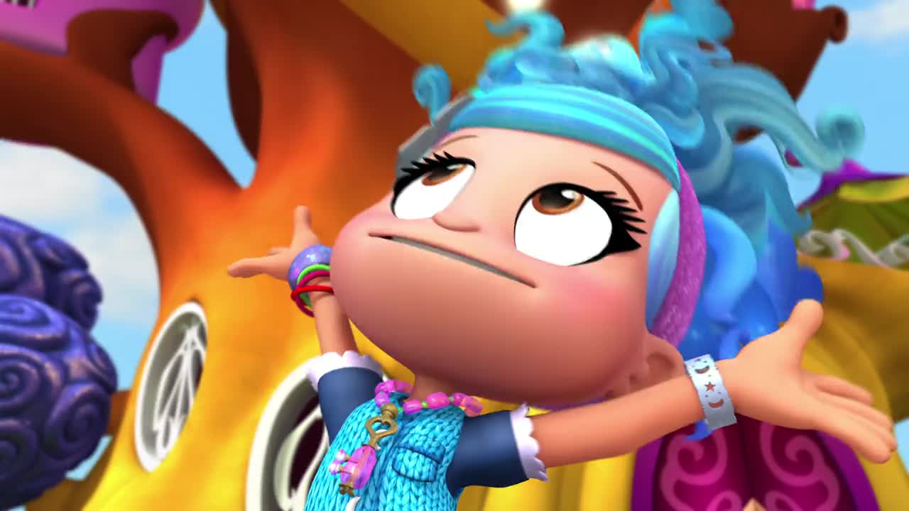 Un extrait de la série  Luna petunia