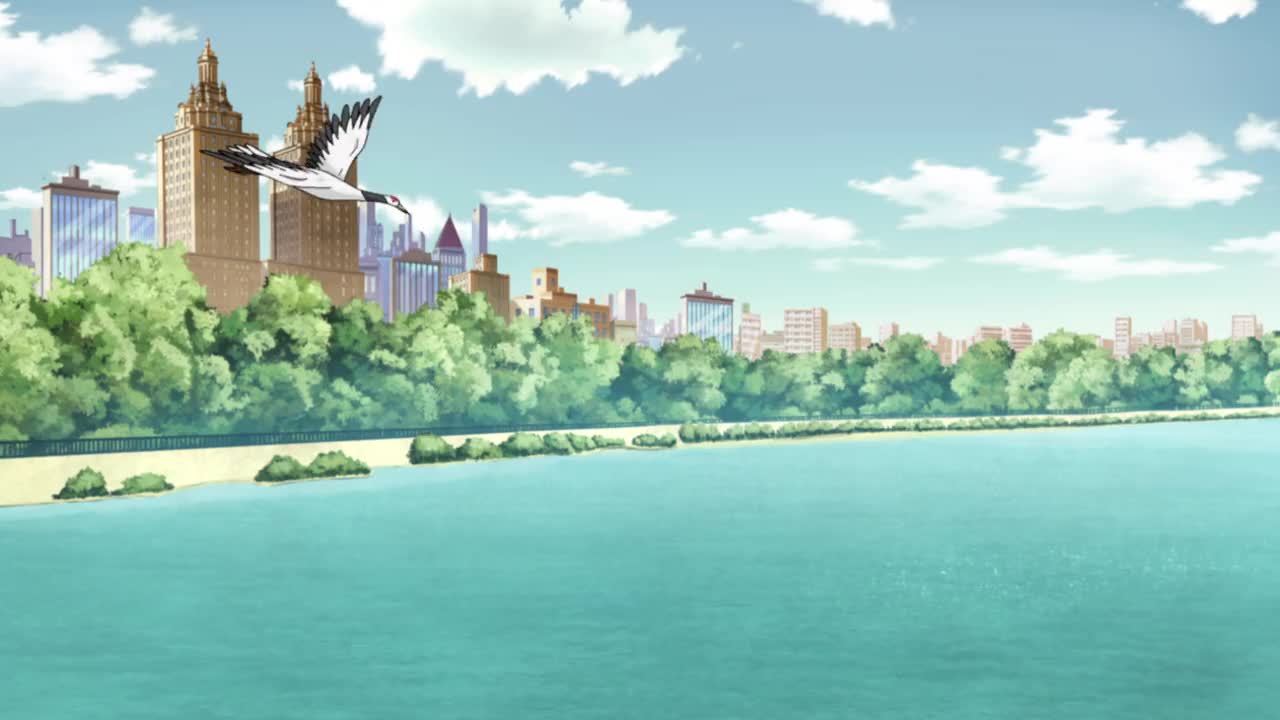Un extrait de la série  Neo yokio