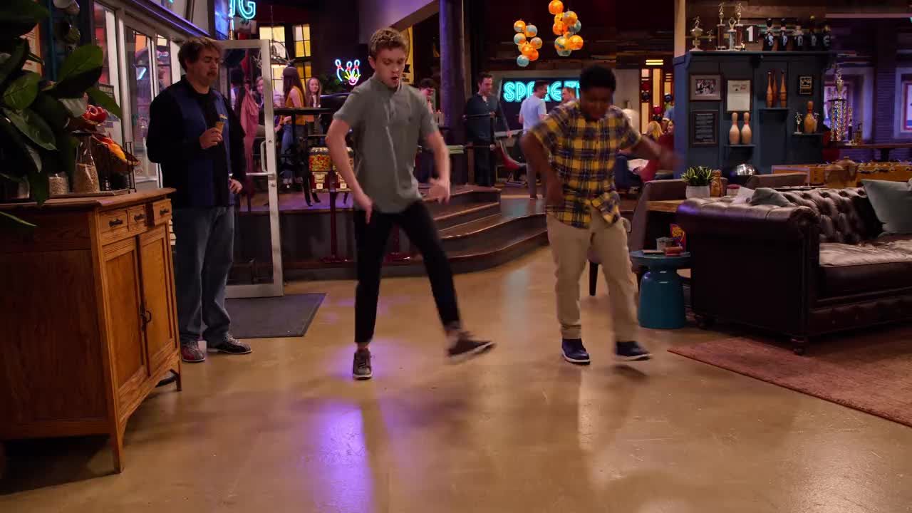 Un extrait de la série  Le prince de peoria