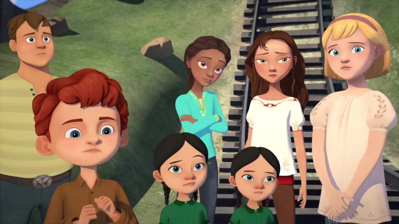 Un extrait de la série  Spirit : au galop en toute liberté