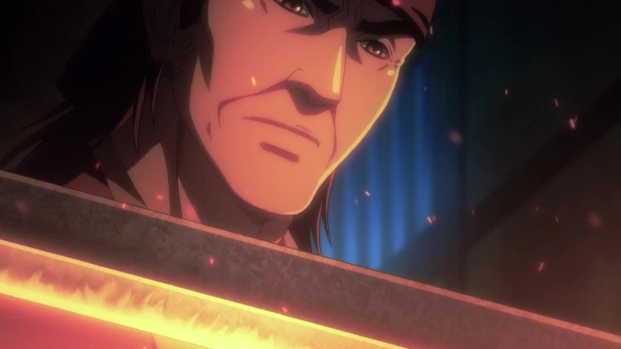 Un extrait de la série  Swordgai the animation