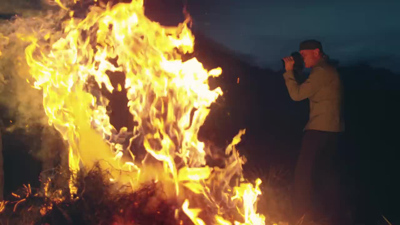 Un extrait de la série  Terre en lumière