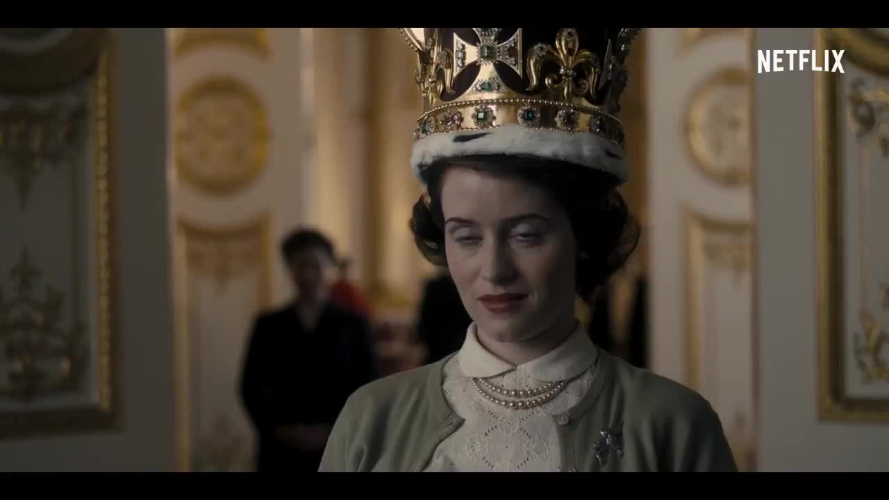 Un extrait de la série  The Crown