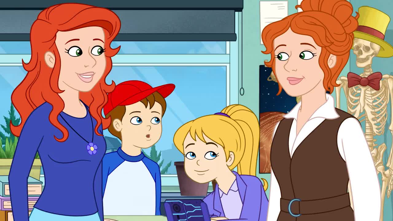 Un extrait de la série  Les nouvelles aventures du bus magique