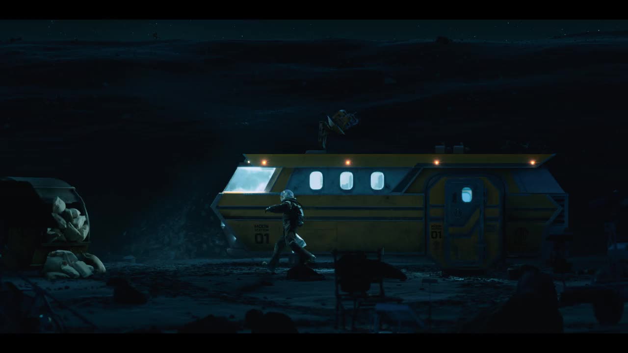 Un extrait de la série  Umbrella academy