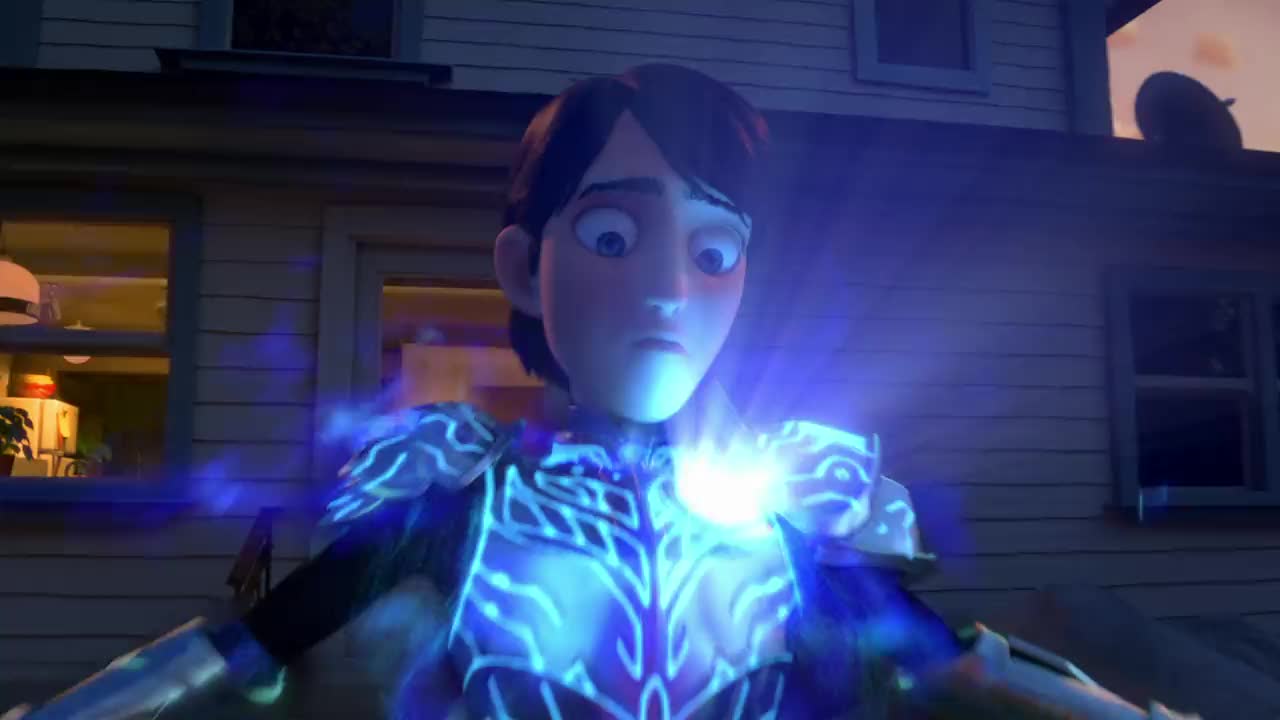 Un extrait de la série  Chasseurs de trolls : les contes d arcadia